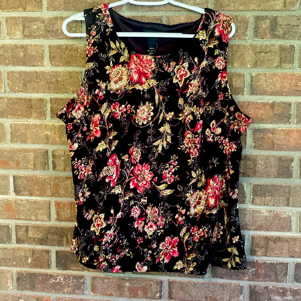 - Gorgeous floral lane bryant tank